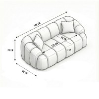 Диван Atelier Del Sofa Octavio Brown фото №7 — интернет-магазин Desire.md