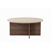 Журнальный столик Hanah Home Soleil Travertine Venezia Walnut фото №6 — интернет-магазин Desire.md