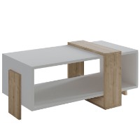 Журнальный столик Hanah Home Meleni White Sapphire Oak фото №4 — интернет-магазин Desire.md
