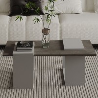 Журнальный столик Hanah Home Matris Gordion Marble Grey фото №2 — интернет-магазин Desire.md
