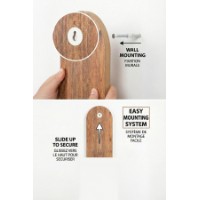 Настенная полка Hanah Home Artmtkwll5 Oak фото №4 — интернет-магазин Desire.md