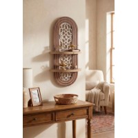 Raft de perete Hanah Home Artmtkwll5 Wenge imaginea #2 — magazin online Desire.md