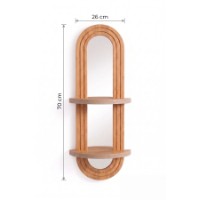 Настенная полка Hanah Home Artmtkwll6 Oak фото №4 — интернет-магазин Desire.md