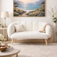 Canapea Atelier Del Sofa Lotus White imaginea #2 — magazin online Desire.md