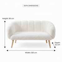 Canapea Atelier Del Sofa Lotus White imaginea #4 — magazin online Desire.md