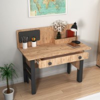 Masa de birou Hanah Home Valerin Atlantic Pine Anthracite imaginea #3 — magazin online Desire.md