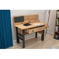 Masa de birou Hanah Home Valerin Atlantic Pine Anthracite imaginea #6 — magazin online Desire.md