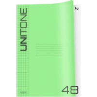 Caiet BG UniTone A4/48 Neon Green (Т4ск48_пл 57514)