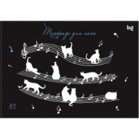 Caiet BG Мяу-музыка A5/24p (ТН5ск24 57829)