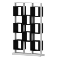 Etajeră Hanah Home Edge White Black imaginea #2 — magazin online Desire.md