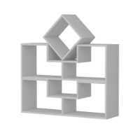Etajeră Hanah Home Beled White imaginea #6 — magazin online Desire.md