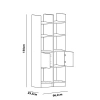Etajeră Hanah Home Esbi 102 White imaginea #4 — magazin online Desire.md