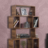 Etajeră Hanah Home Box Walnut imaginea #2 — magazin online Desire.md