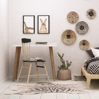 Masa de birou Hanah Home Lery imaginea #2 — magazin online Desire.md