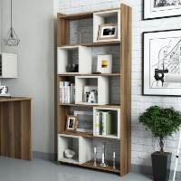 Etajeră Hanah Home Box Walnut Cream