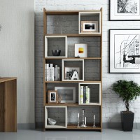 Etajeră Hanah Home Box Walnut Cream imaginea #2 — magazin online Desire.md