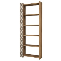 Etajeră Hanah Home City Walnut Cream imaginea #3 — magazin online Desire.md