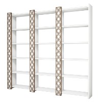Etajeră Hanah Home City 3 White imaginea #3 — magazin online Desire.md