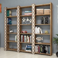Etajeră Hanah Home City 3 Walnut Cream