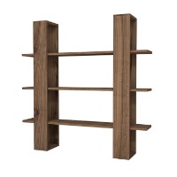 Etajeră Hanah Home Ada Walnut imaginea #3 — magazin online Desire.md