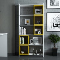 Etajeră Hanah Home Box White Yellow imaginea #3 — magazin online Desire.md