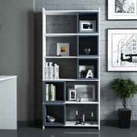 Etajeră Hanah Home Box White Blue imaginea #2 — magazin online Desire.md
