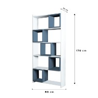 Etajeră Hanah Home Box White Blue imaginea #5 — magazin online Desire.md