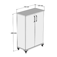 Rafturi pentru pantofi Hanah Home Asta Walnut White imaginea #5 — magazin online Desire.md