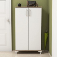 Rafturi pentru pantofi Hanah Home Ari Walnut White imaginea #3 — magazin online Desire.md