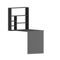 Masa de birou Hanah Home Sedir Anthracite imaginea #3 — magazin online Desire.md