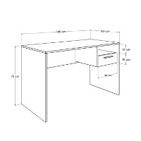 Masa de birou Hanah Home Cms-510-Dd-1 imaginea #10 — magazin online Desire.md