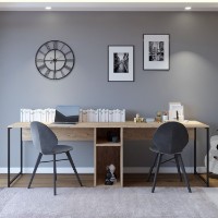 Письменный стол Hanah Home Ikili Calisma Masasi L196 фото №2 — интернет-магазин Desire.md