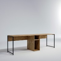 Письменный стол Hanah Home Ikili Calisma Masasi L196 фото №5 — интернет-магазин Desire.md