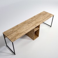 Письменный стол Hanah Home Ikili Calisma Masasi L196 фото №6 — интернет-магазин Desire.md