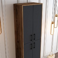 Rafturi pentru pantofi Hanah Home Berlin A Walnut Anthracite imaginea #4 — magazin online Desire.md