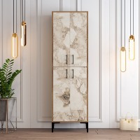 Rafturi pentru pantofi Hanah Home Berlin A Walnut White Marble imaginea #2 — magazin online Desire.md