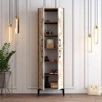 Rafturi pentru pantofi Hanah Home Berlin A Walnut White Marble imaginea #3 — magazin online Desire.md