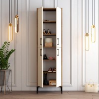 Rafturi pentru pantofi Hanah Home Berlin A Walnut Cream imaginea #3 — magazin online Desire.md