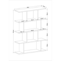 Etajeră Hanah Home Harmon Anthracite imaginea #4 — magazin online Desire.md