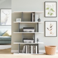 Etajeră Hanah Home Harmon Anthracite White