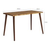 Письменный стол Hanah Home Cozy Natural фото №9 — интернет-магазин Desire.md
