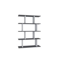 Etajeră Hanah Home Harmon White Anthracite imaginea #2 — magazin online Desire.md