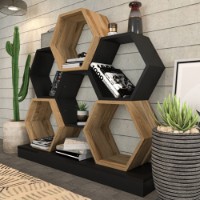 Etajeră Hanah Home Cicek Black Oak imaginea #2 — magazin online Desire.md