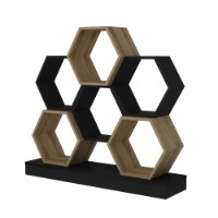 Etajeră Hanah Home Cicek Black Oak imaginea #4 — magazin online Desire.md