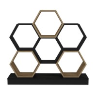 Etajeră Hanah Home Cicek Black Oak imaginea #5 — magazin online Desire.md