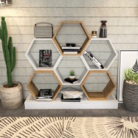 Etajeră Hanah Home Cicek White Oak