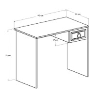 Письменный стол Hanah Home Cms-1301-Bb-1 фото №10 — интернет-магазин Desire.md
