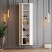 Rafturi pentru pantofi Hanah Home Berlin A White Gold imaginea #2 — magazin online Desire.md