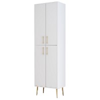Rafturi pentru pantofi Hanah Home Berlin A White Gold imaginea #5 — magazin online Desire.md
