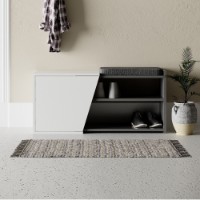 Обувница Hanah Home Fiona Bench Anthracite White